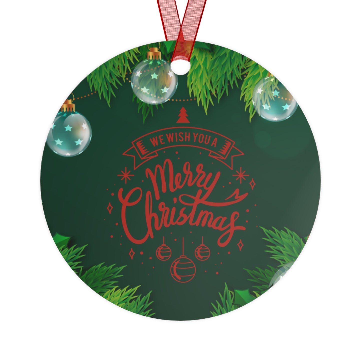 Christmas Metal Ornament