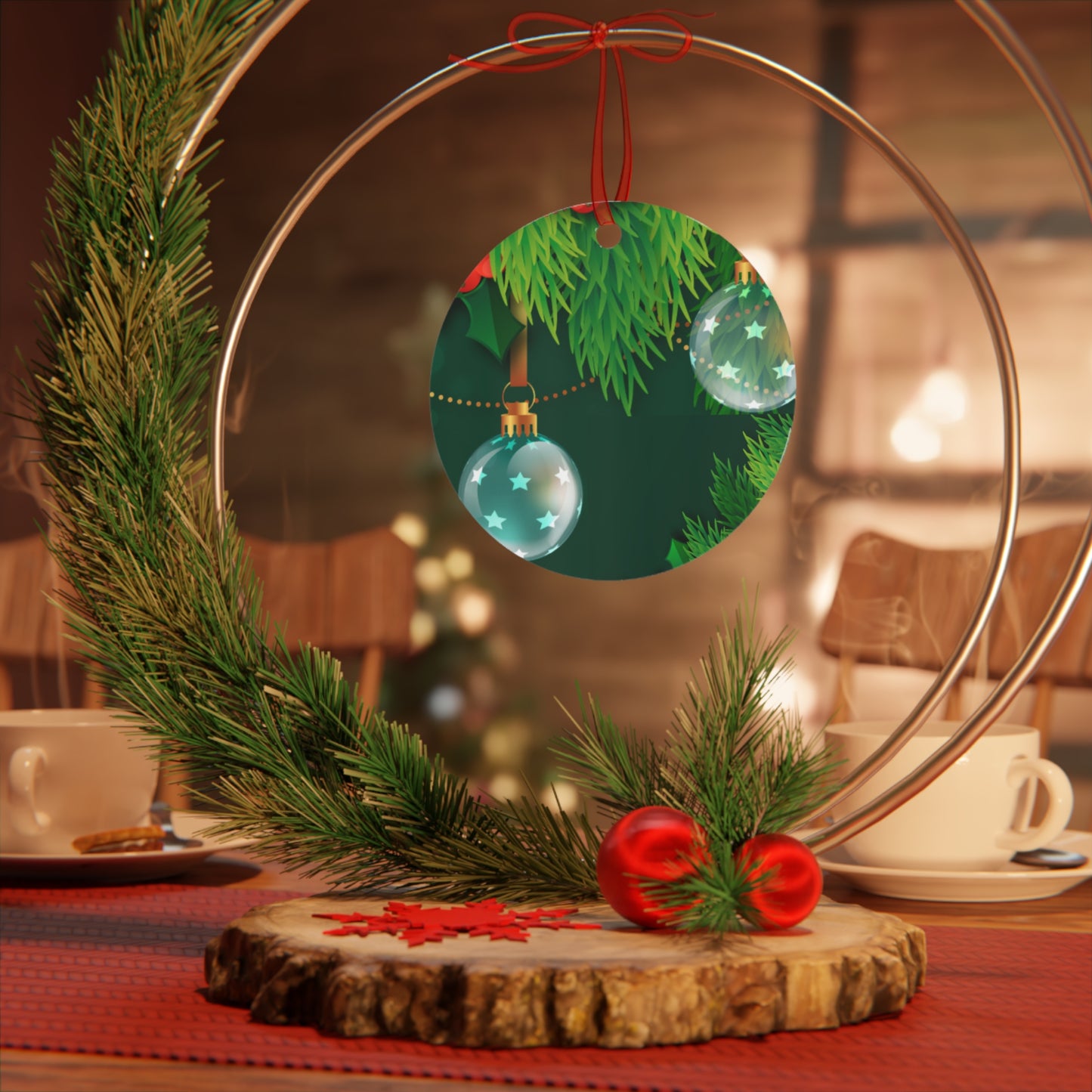 Christmas Metal Ornament