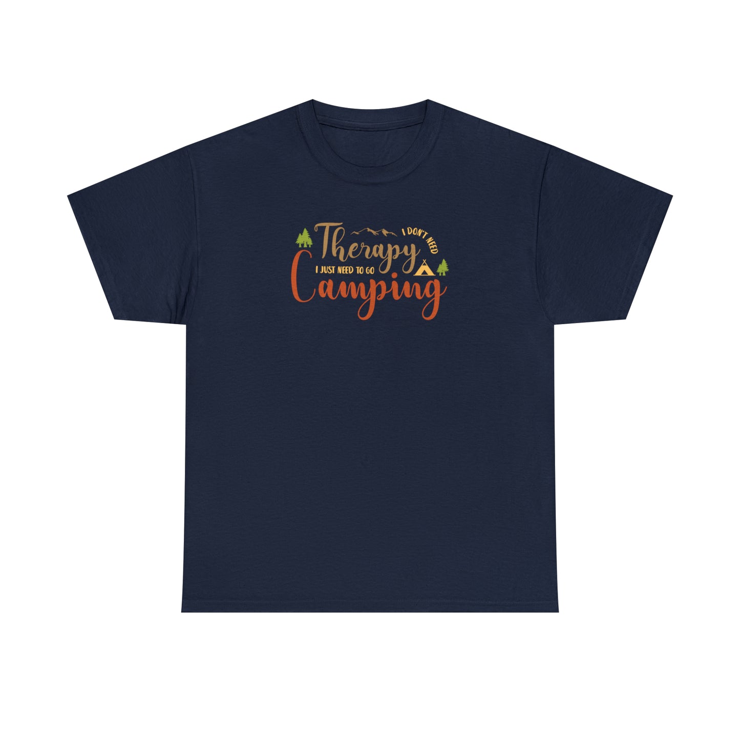 Therapy - Camping - Unisex Heavy Cotton Tee