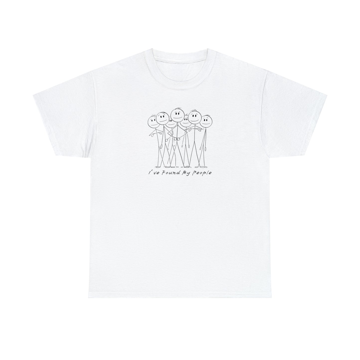 I Found My People - Unisex Heavy Cotton Tee