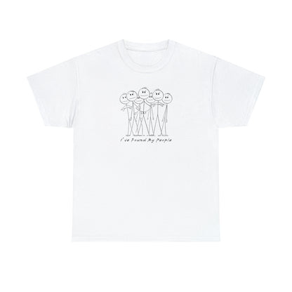 I Found My People - Unisex Heavy Cotton Tee