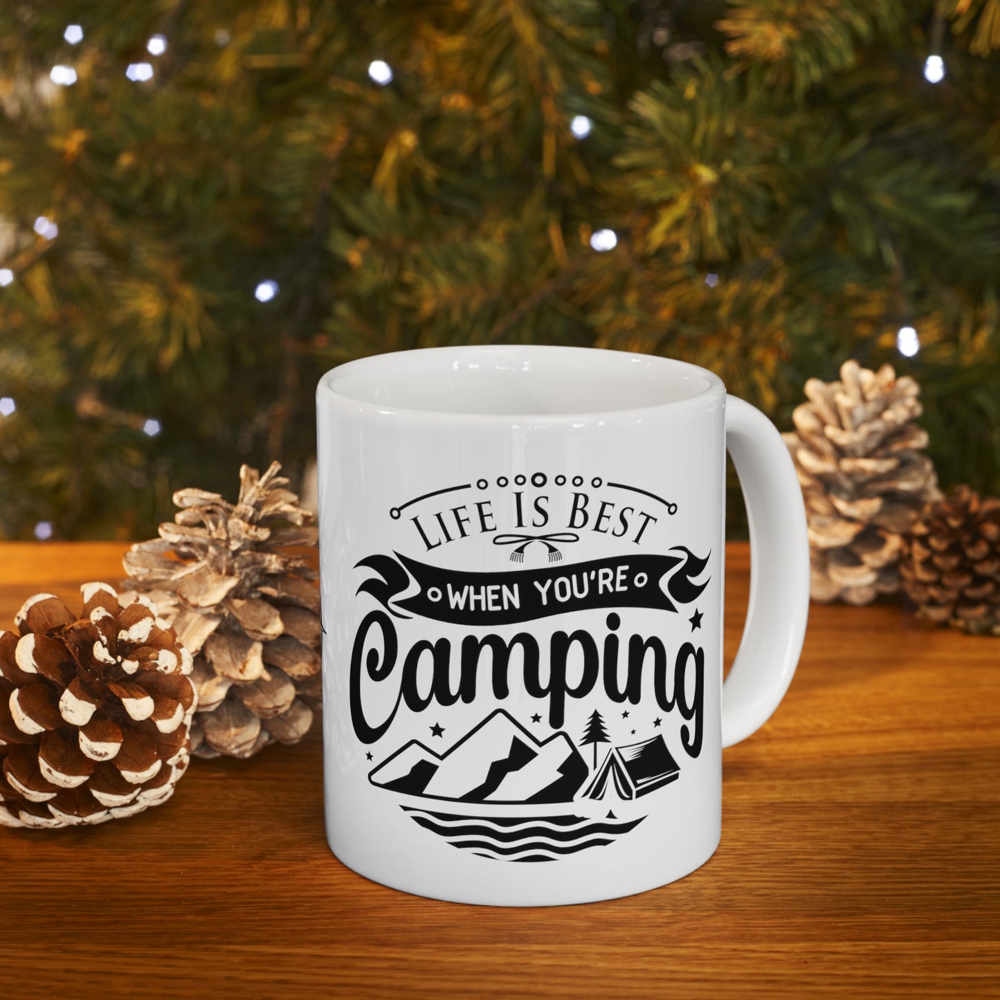 Camping - Ceramic Mug 11oz