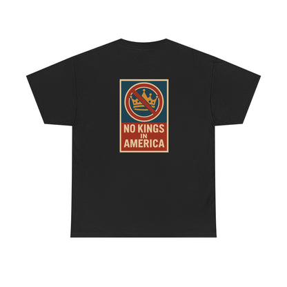 No Kings In America (Image on Back)