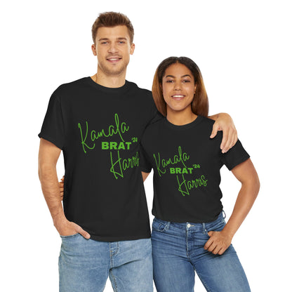 "BRAT" Kamala Harris - Unisex Heavy Cotton Tee