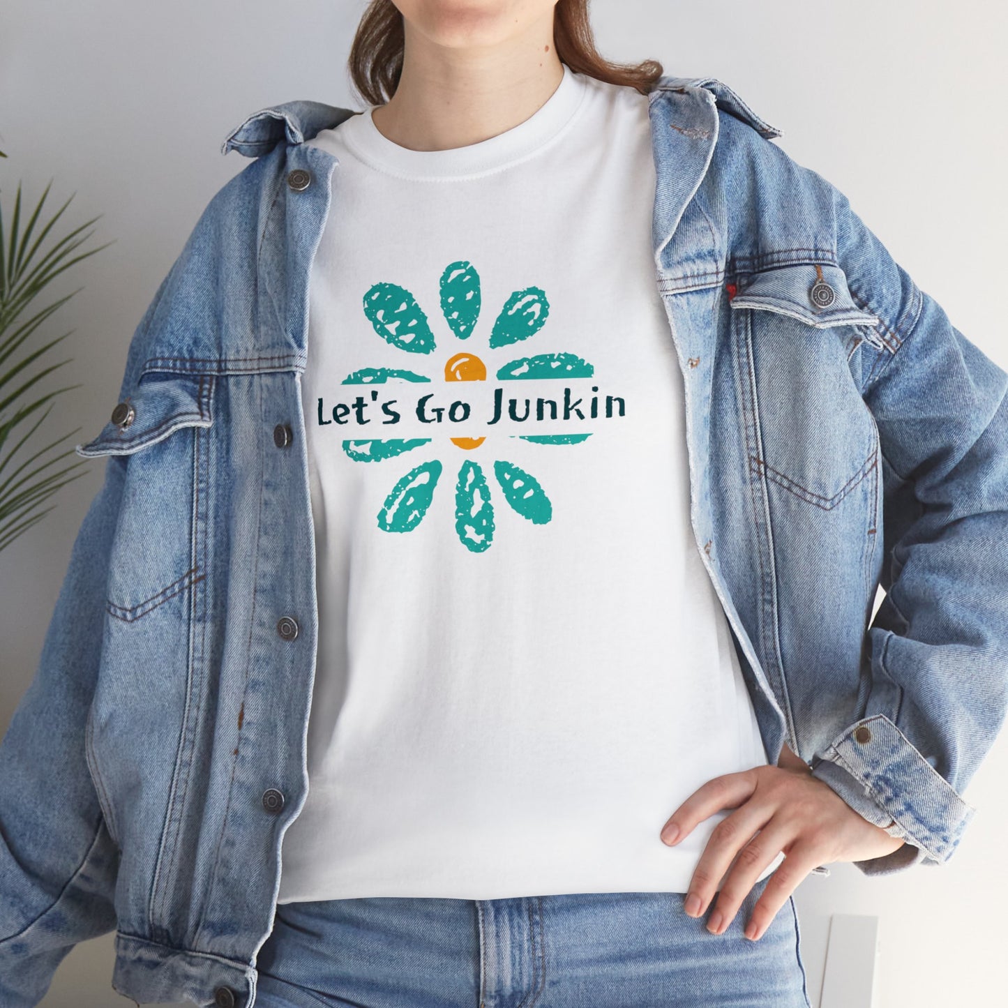 Let's Go Junkin Unisex Heavy Cotton T-Shirt