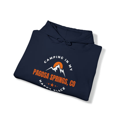 Camping, Pagosa Springs CO, Unisex Heavy Blend™ Hooded Sweatshirt