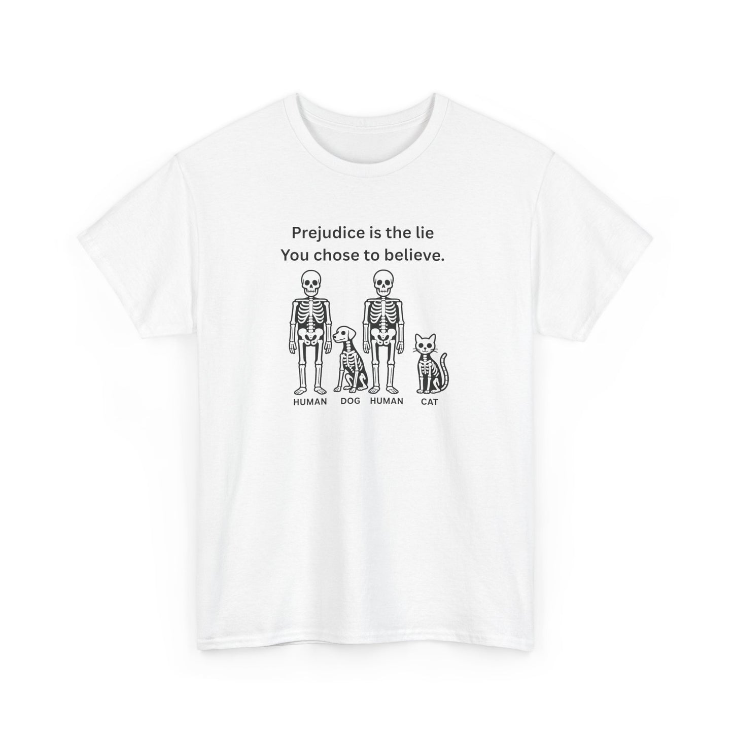 Prejudice Unisex Heavy Cotton Tee