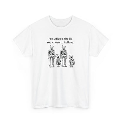 Prejudice Unisex Heavy Cotton Tee