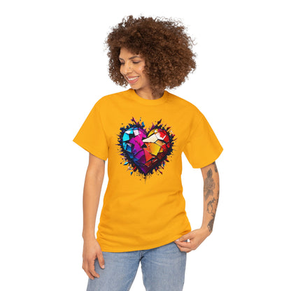 Heart Unisex Heavy Cotton T-Shirt