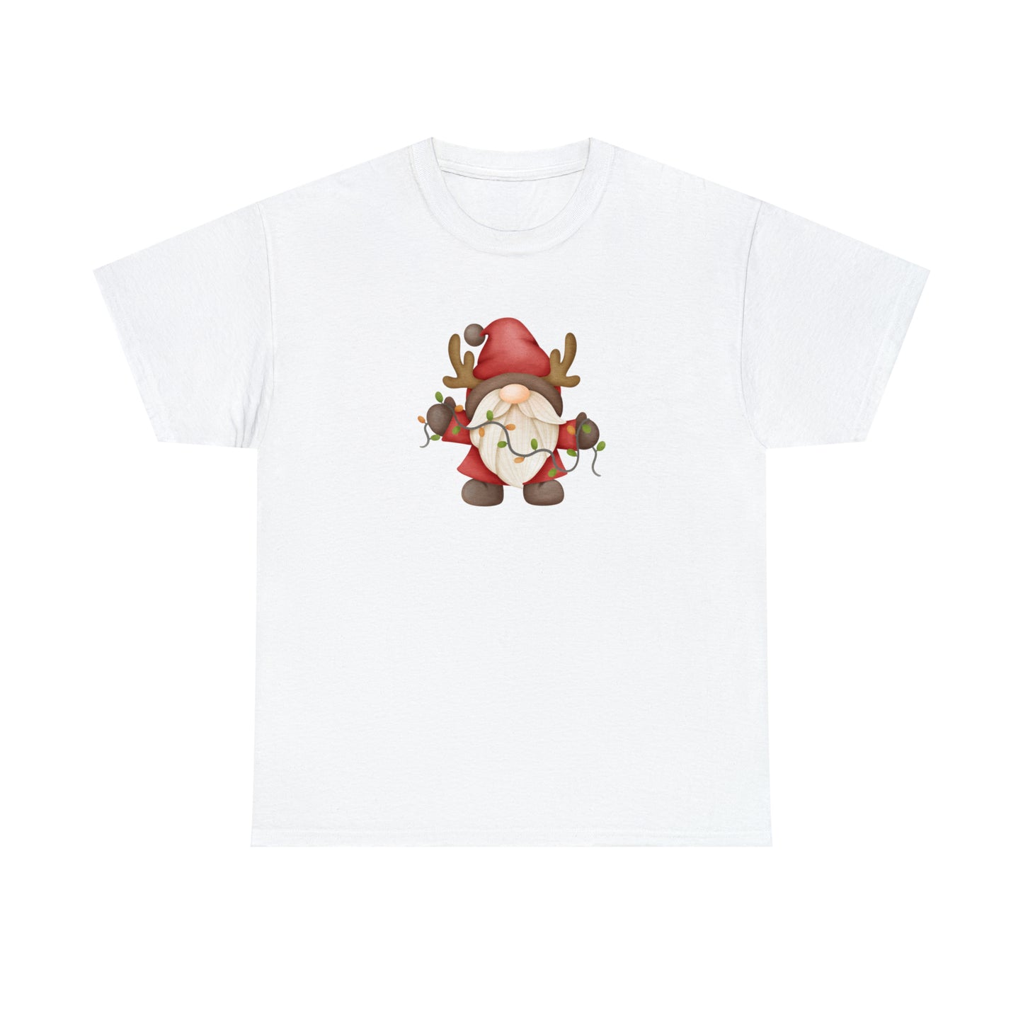 Gnome Christmas - Unisex Heavy Cotton Tee