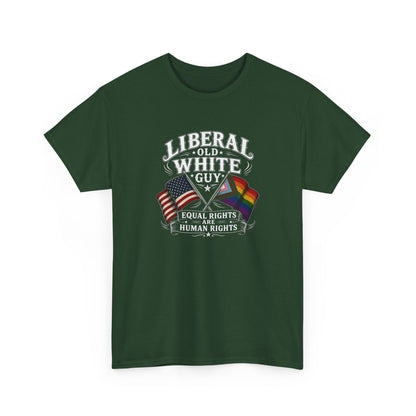 Liberal Old White Guy Unisex Heavy Cotton Tee