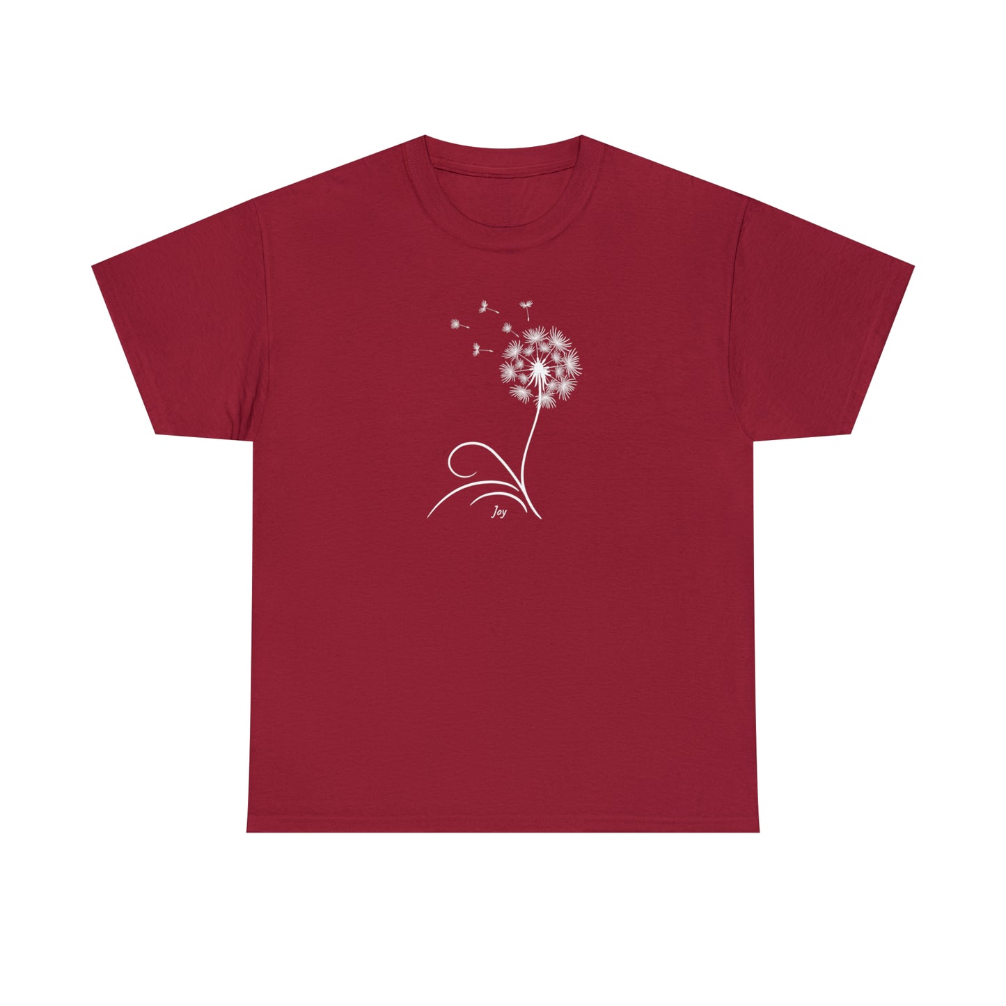 Dandelion, Joy - Unisex Heavy Cotton Tee