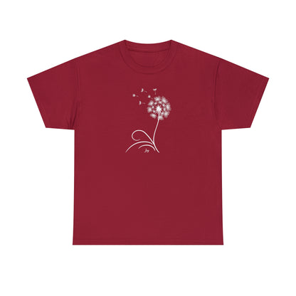 Dandelion, Joy - Unisex Heavy Cotton Tee