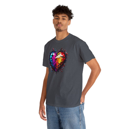 Heart Unisex Heavy Cotton T-Shirt