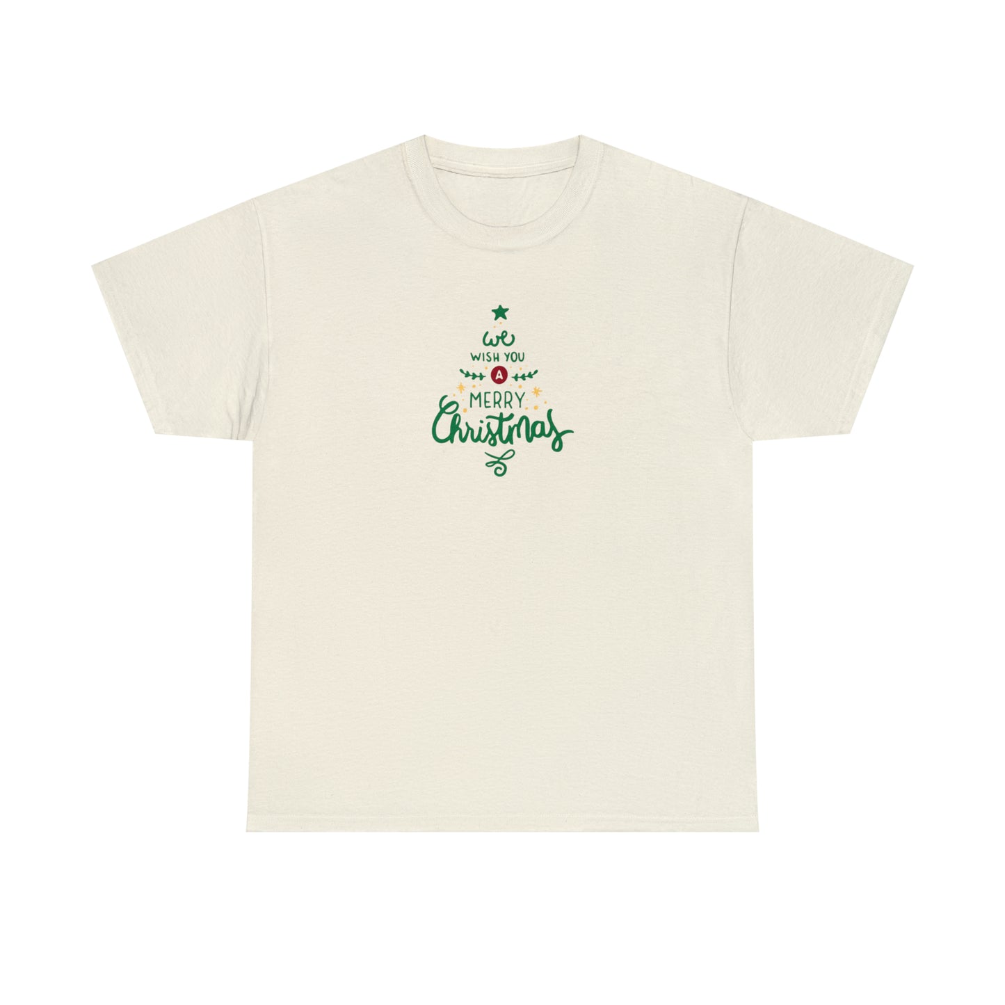 Merry Christmas Unisex Heavy Cotton Tee