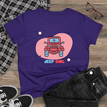 Jeep Girl - Women's Midweight Cotton Tee