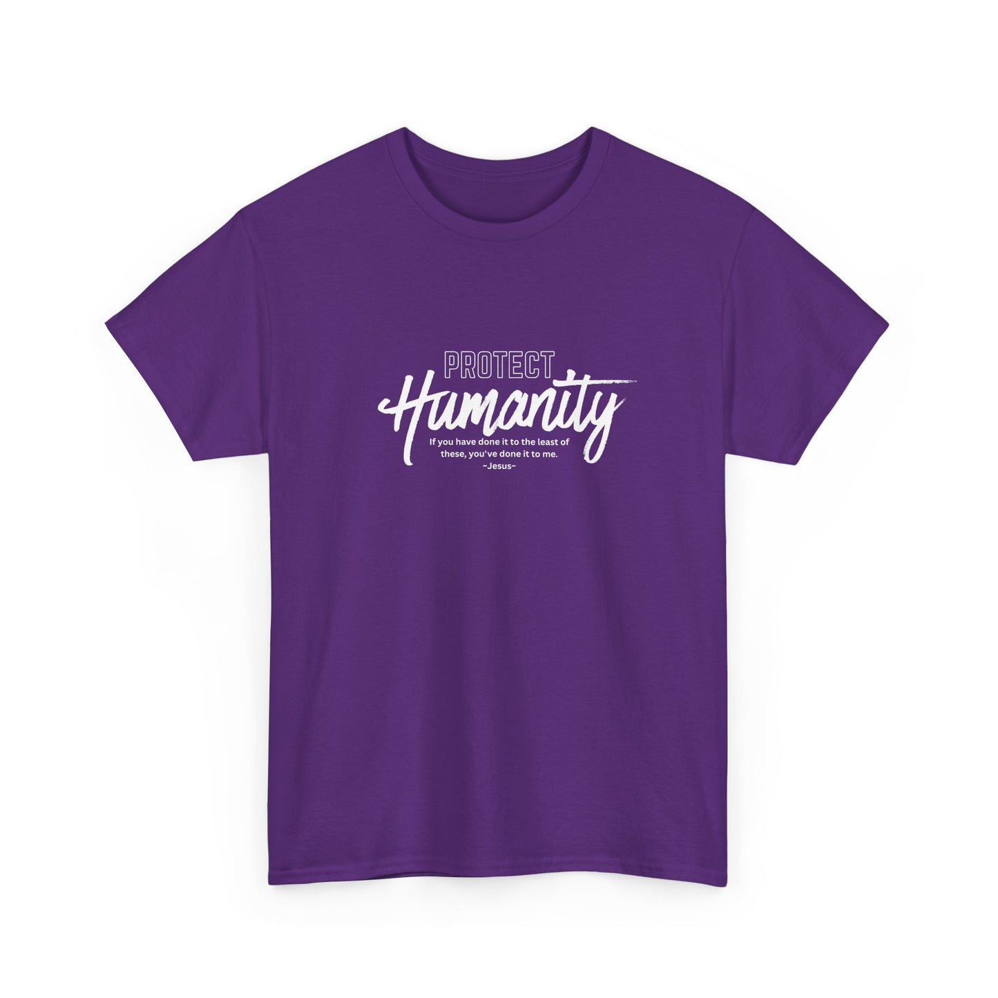 Protect Humanity Unisex Heavy Cotton Tee