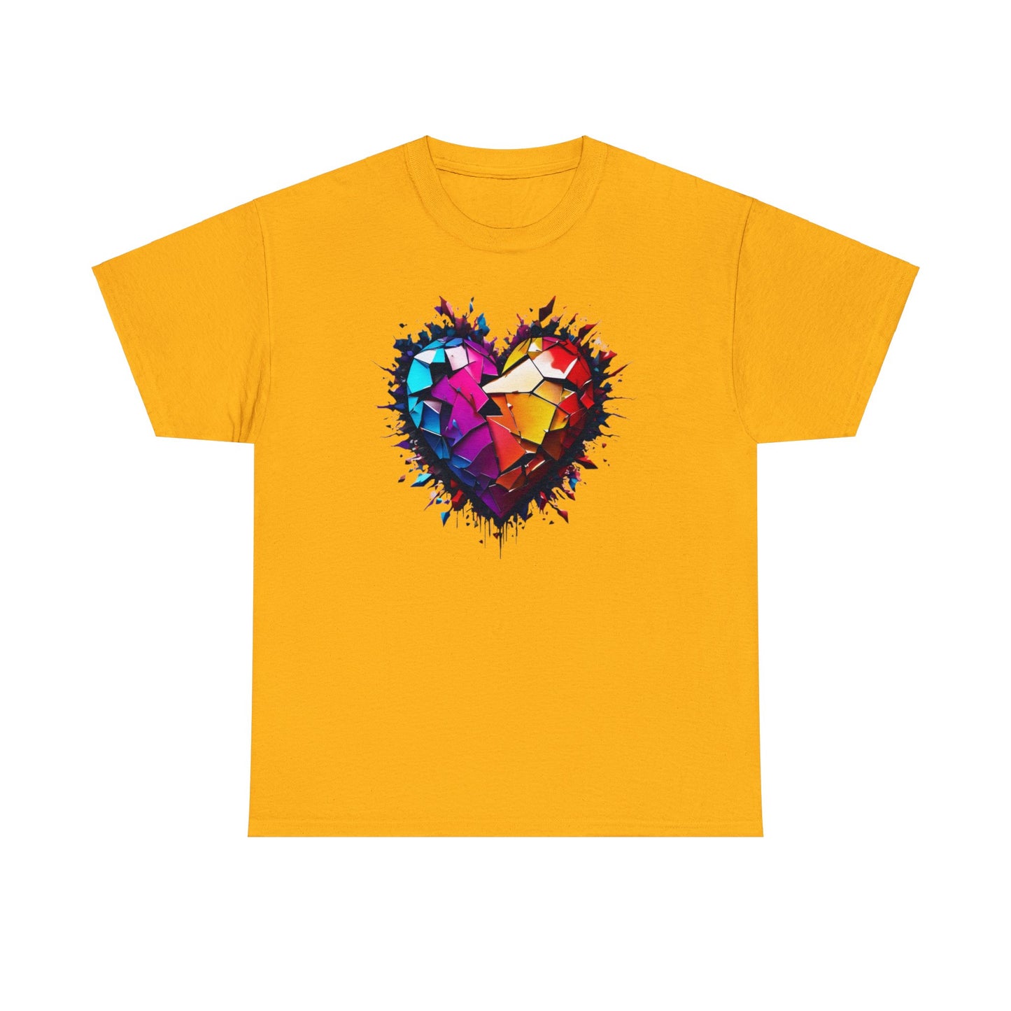 Heart Unisex Heavy Cotton T-Shirt