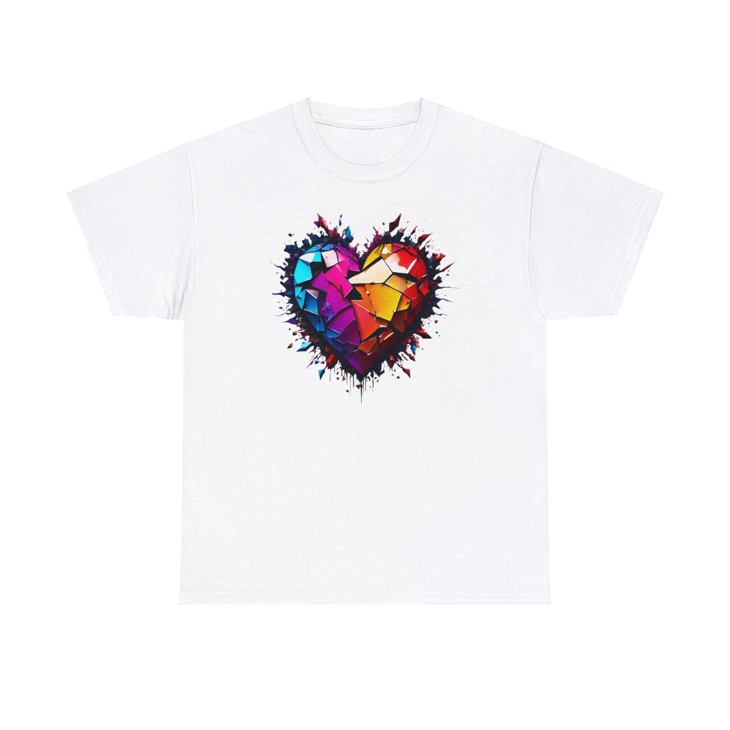 Heart Unisex Heavy Cotton T-Shirt