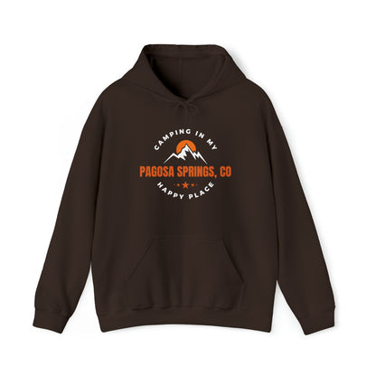 Camping, Pagosa Springs CO, Unisex Heavy Blend™ Hooded Sweatshirt