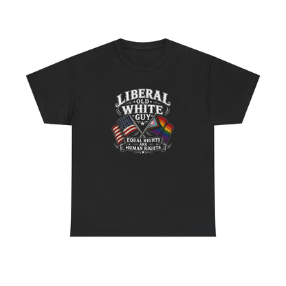 Liberal Old White Guy Unisex Heavy Cotton Tee