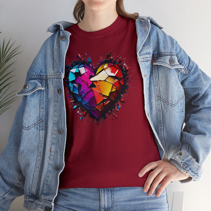 Heart Unisex Heavy Cotton T-Shirt