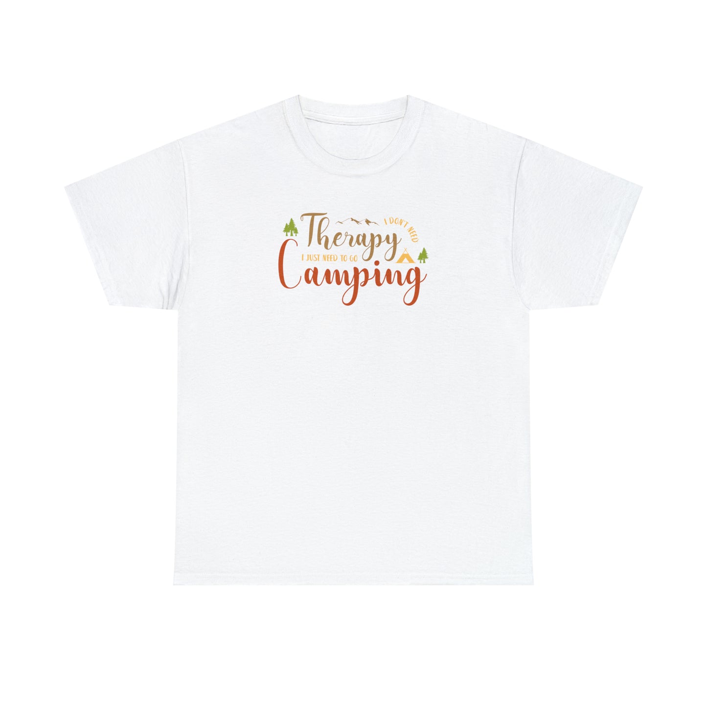 Therapy - Camping - Unisex Heavy Cotton Tee