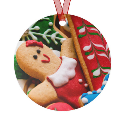 Cookie Christmas Metal Ornaments