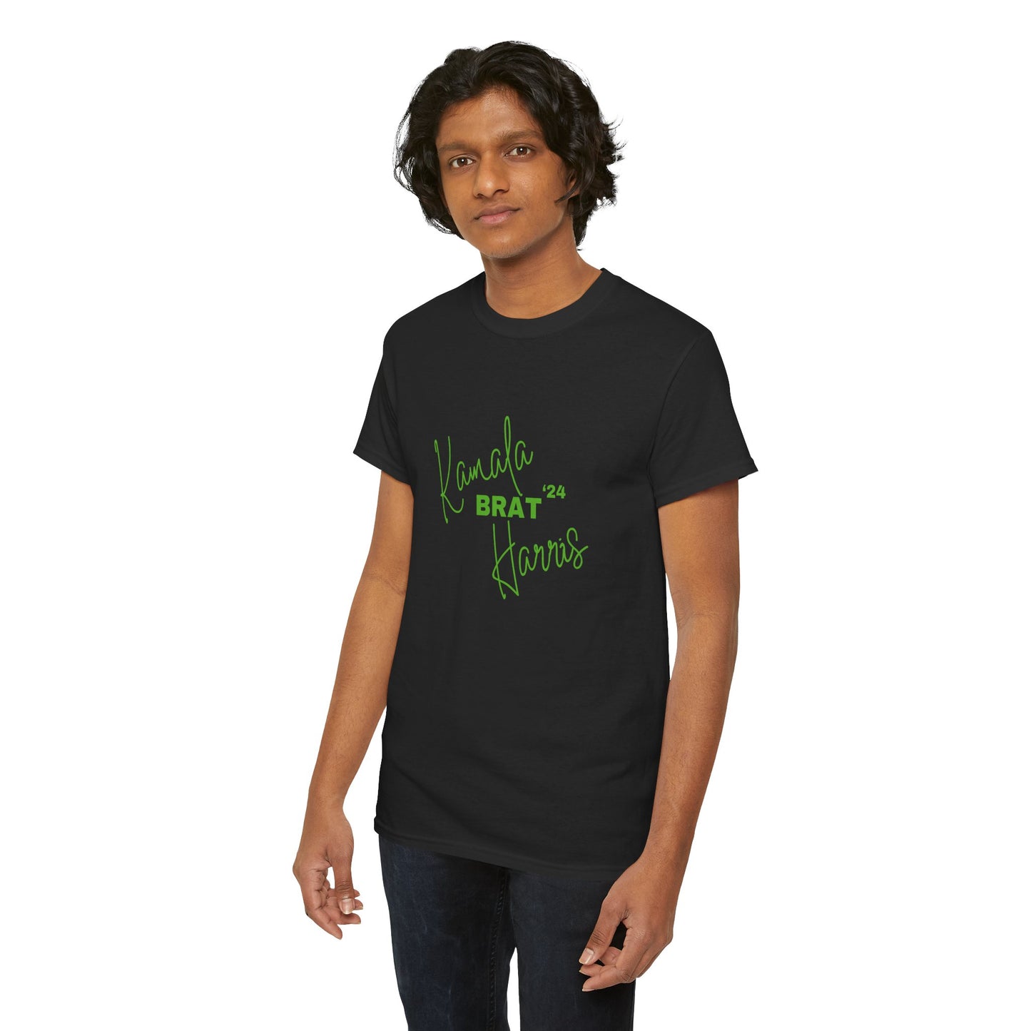 "BRAT" Kamala Harris - Unisex Heavy Cotton Tee