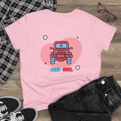 Jeep Girl - Women's Midweight Cotton Tee