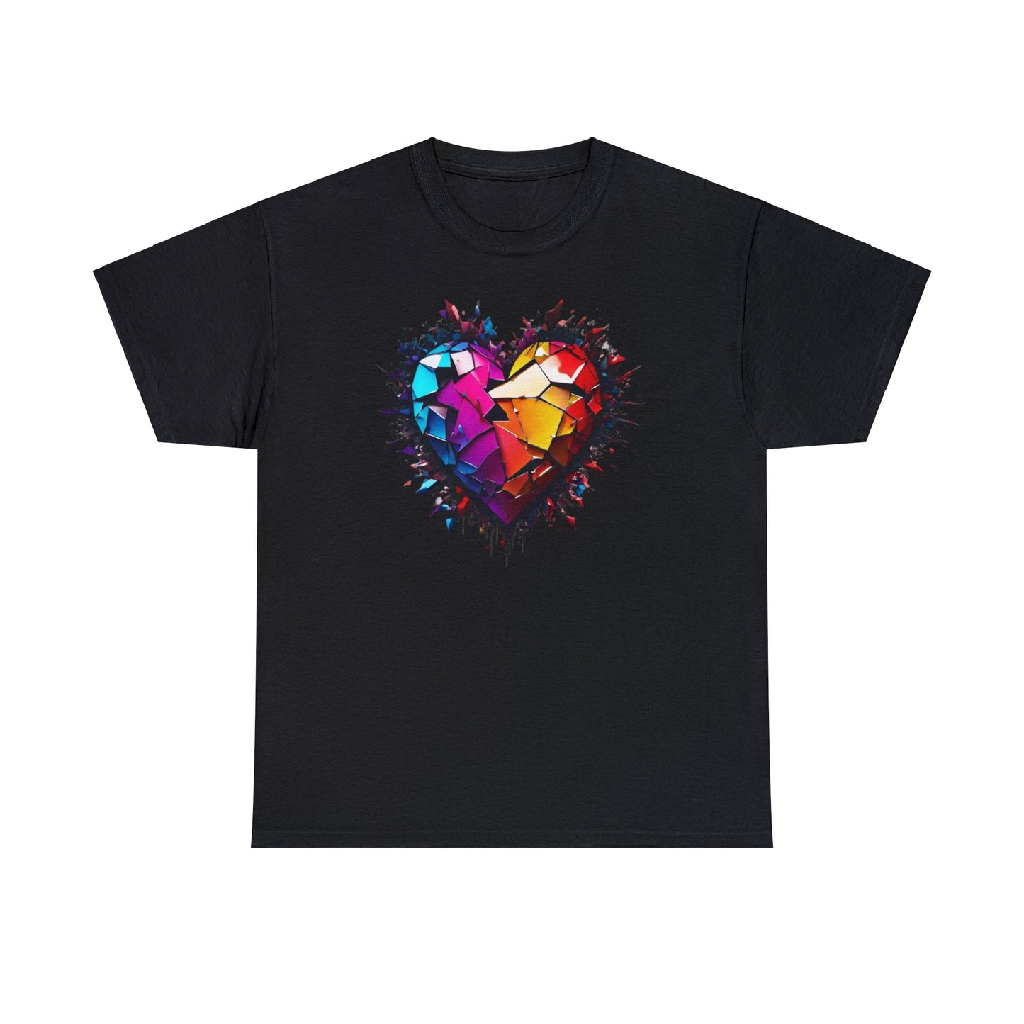 Heart Unisex Heavy Cotton T-Shirt