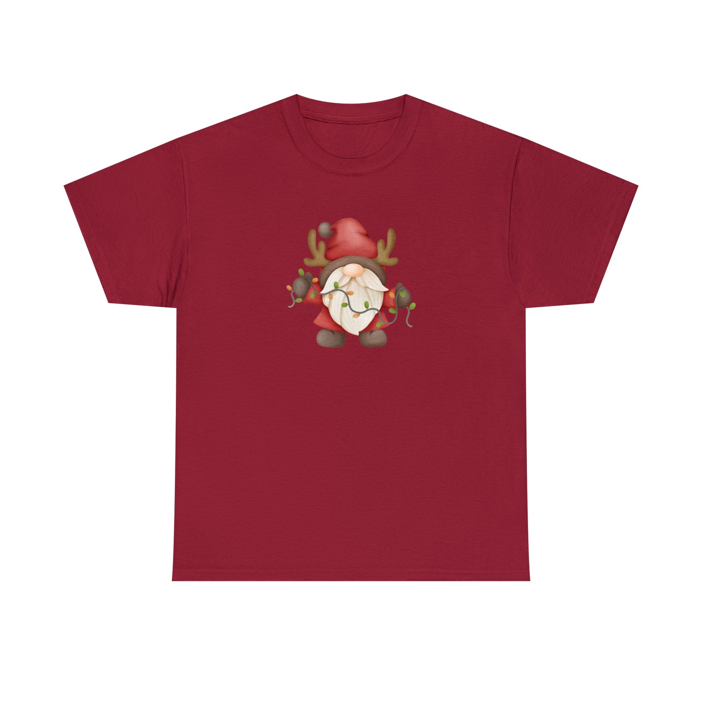 Gnome Christmas - Unisex Heavy Cotton Tee