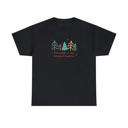 Christmas Is The Sweetest Season - Unisex Heavy Cotton Tee