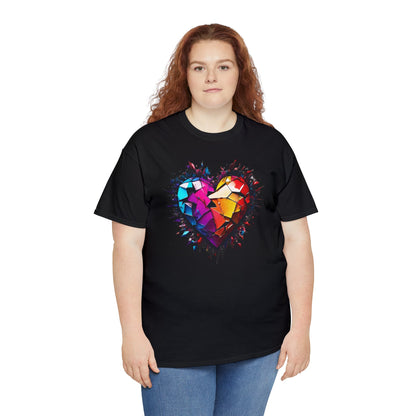 Heart Unisex Heavy Cotton T-Shirt