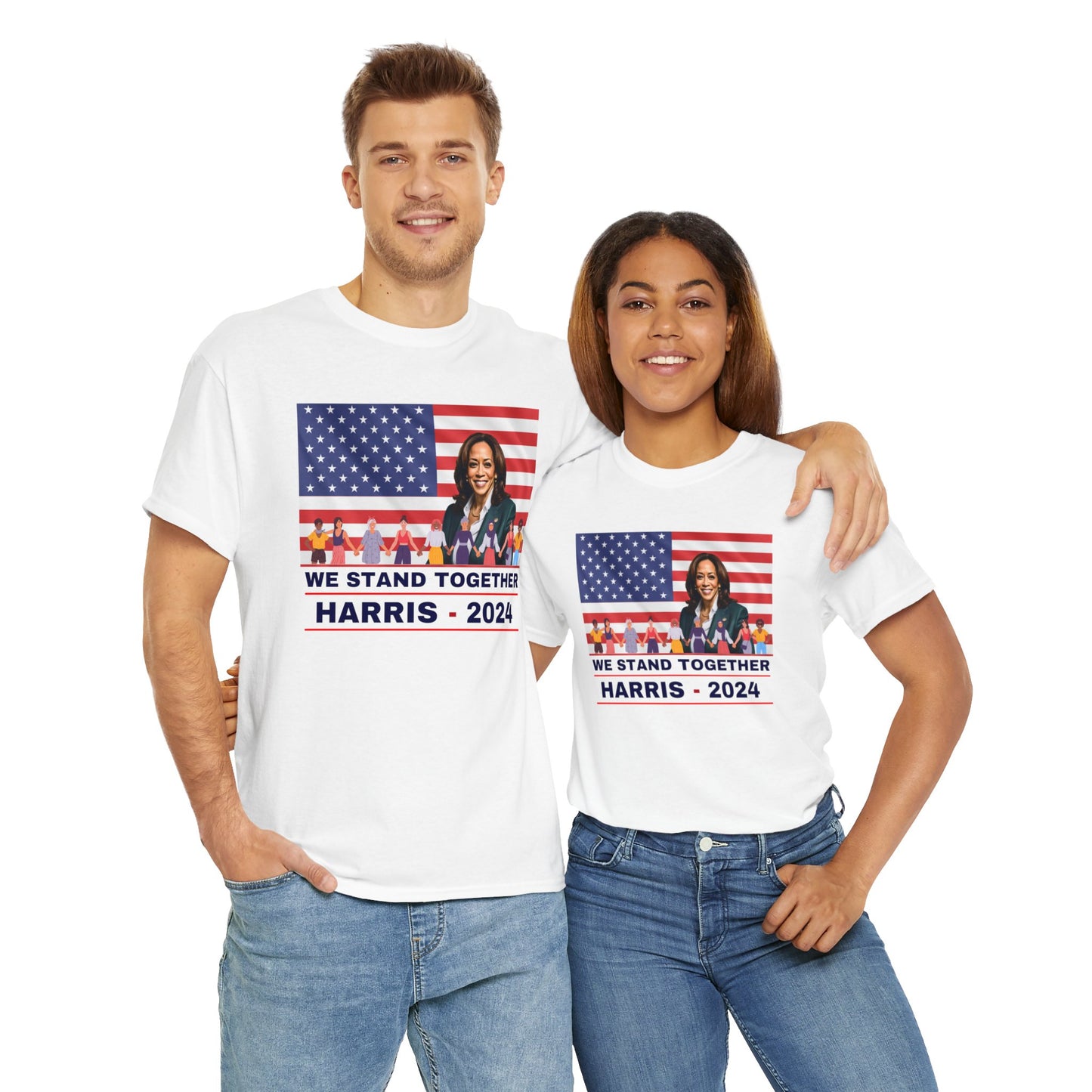 We Stand Together - Unisex Heavy Cotton Tee