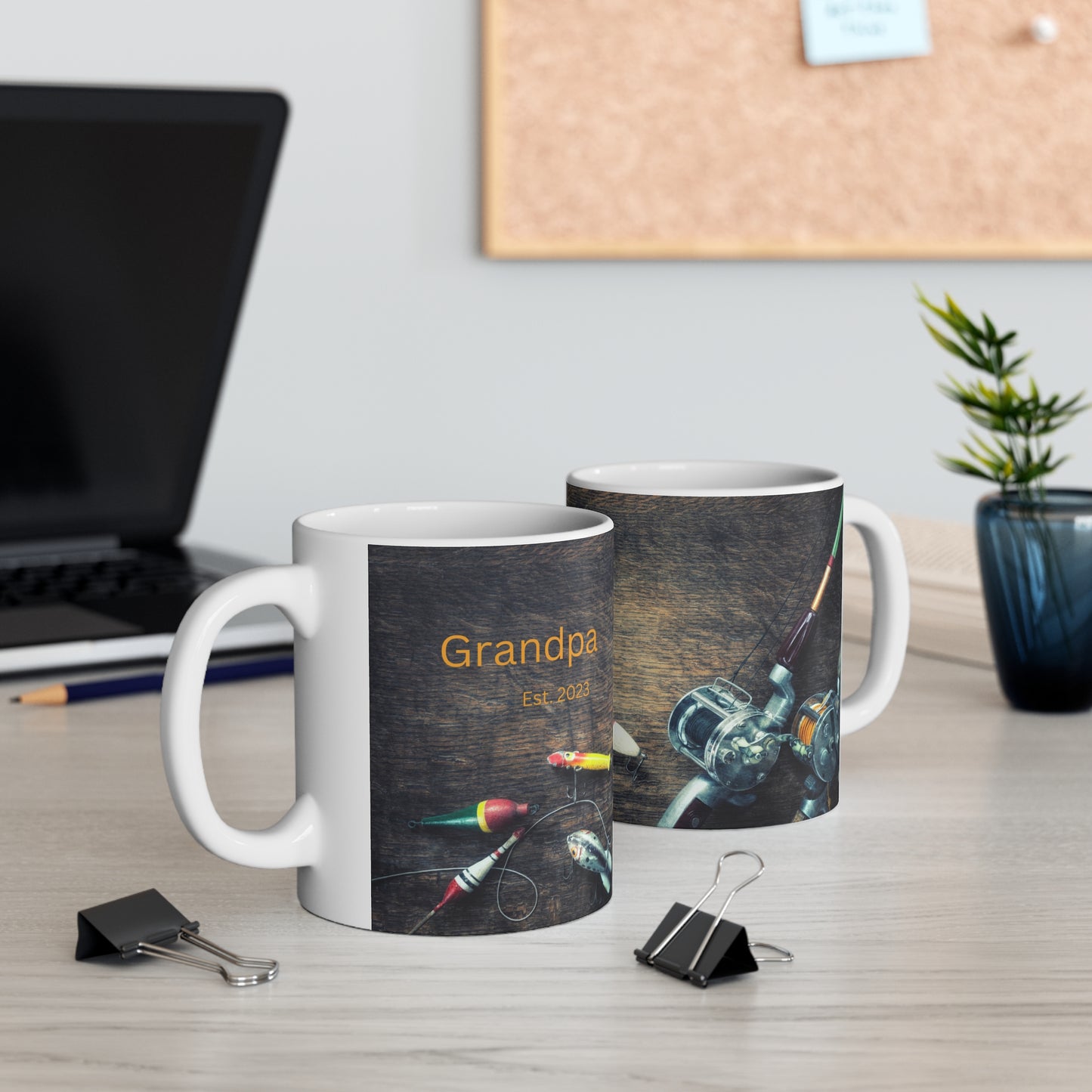 Grandpa Est. 2023 - Ceramic Mug 11oz