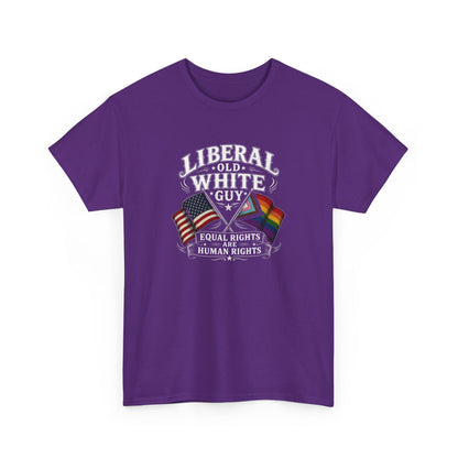 Liberal Old White Guy Unisex Heavy Cotton Tee