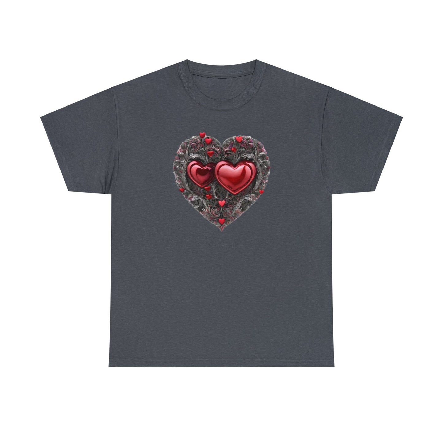 Two Hearts Together Unisex Heavy Cotton T-Shirt