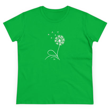 Dandelion - Joy - Women's Midweight Cotton Tee