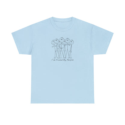 I Found My People - Unisex Heavy Cotton Tee