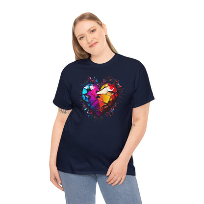 Heart Unisex Heavy Cotton T-Shirt