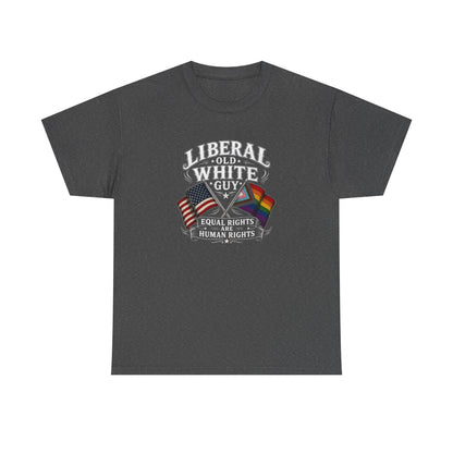Liberal Old White Guy Unisex Heavy Cotton Tee