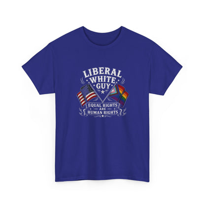 Liberal White Guy Unisex Heavy Cotton Tee