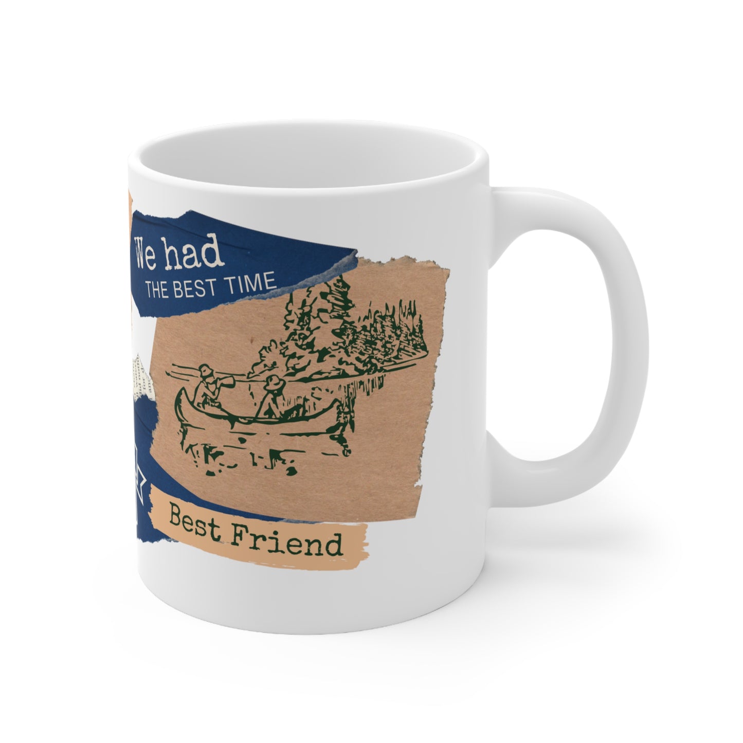 Best Dad, Best Friend - Ceramic Mug 11oz