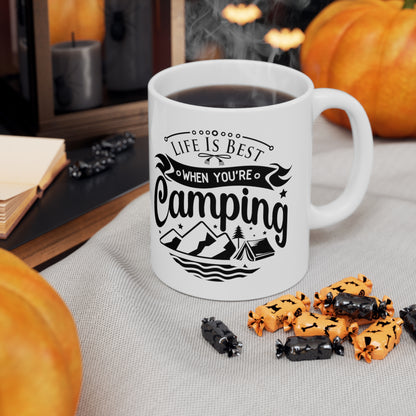 Camping - Ceramic Mug 11oz