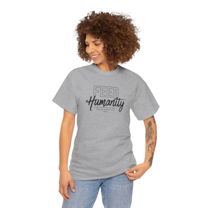 Feed Humanity Unisex Heavy Cotton Tee