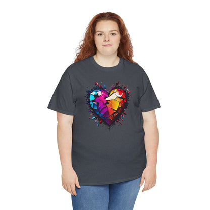 Heart Unisex Heavy Cotton T-Shirt