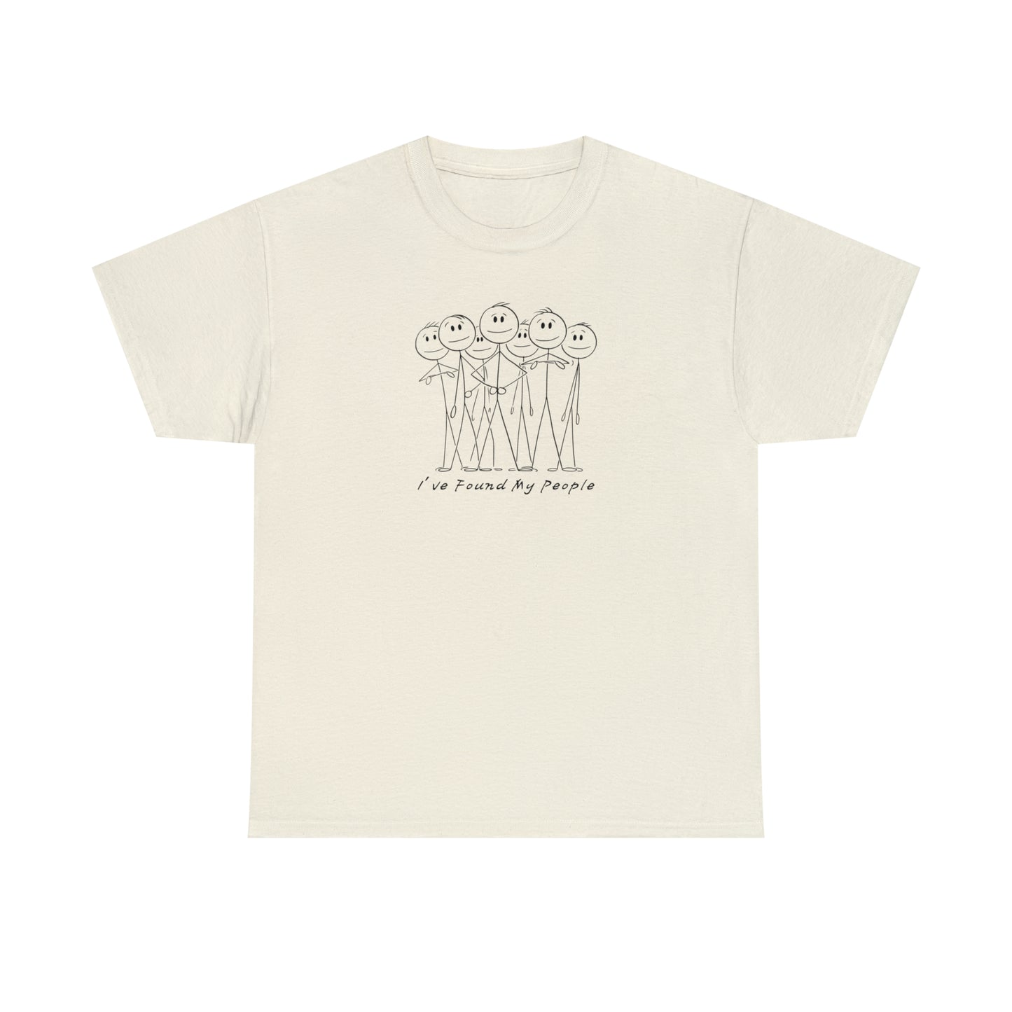 I Found My People - Unisex Heavy Cotton Tee