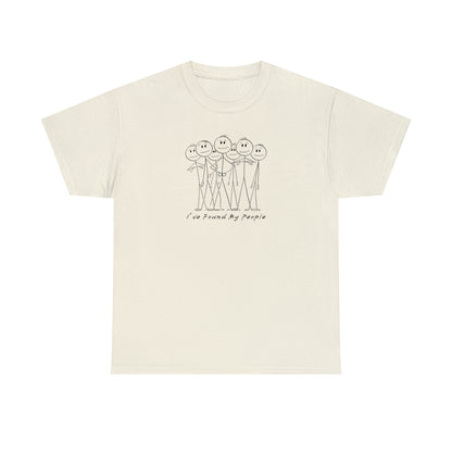 I Found My People - Unisex Heavy Cotton Tee