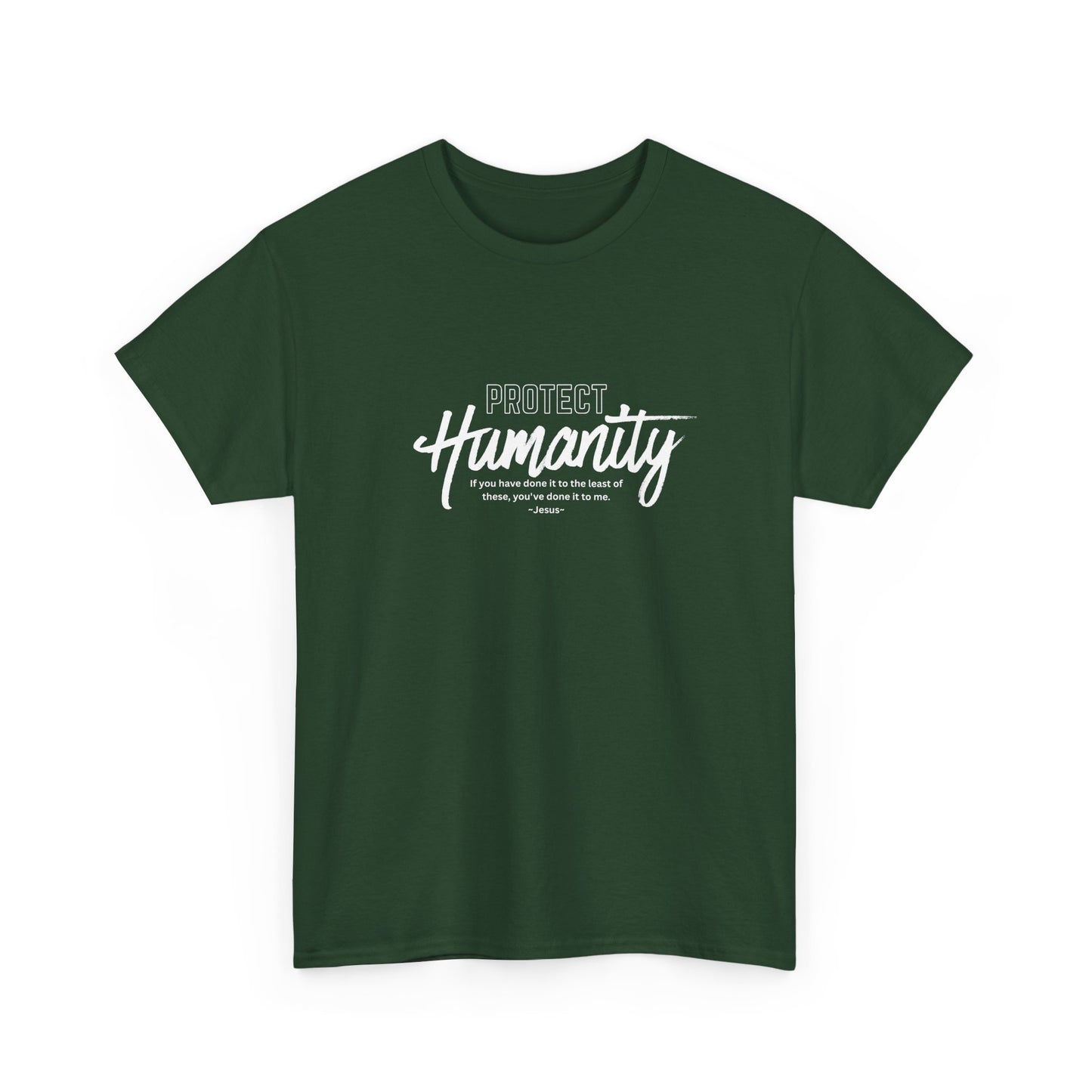Protect Humanity Unisex Heavy Cotton Tee
